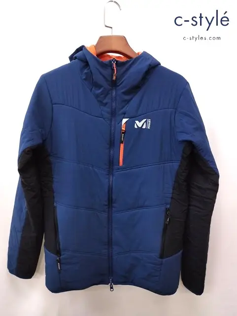 MILLET ミレー ナイロンジャケット L ネイビー系/オレンジ リバーシブル MIV01436