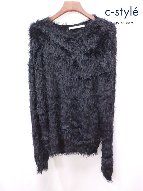 1017 ALYX 9SM アリクス クルーネックニット M ブラック セーター