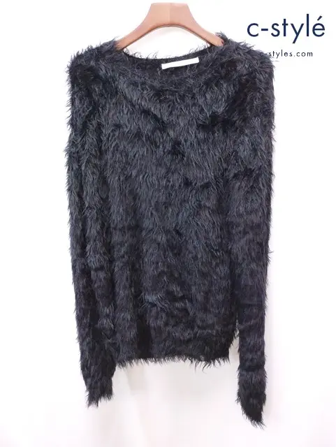 1017 ALYX 9SM アリクス クルーネックニット M ブラック セーター