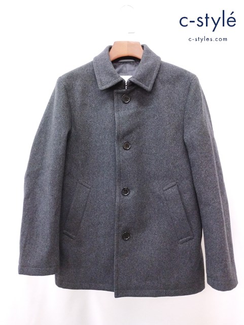 MACKINTOSH PHILOSOPHY アドミラルメルトシングルピーコート 38 グレー H1C67-424-06 4B