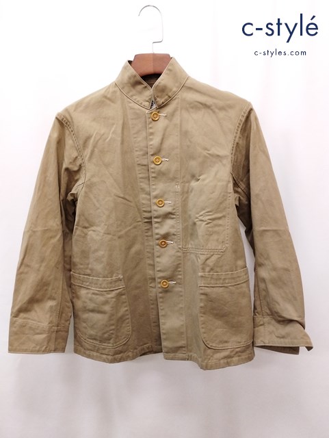45R フォーティファイブアール チノジャケット 1 ベージュ系 8011049 綿100% 日本製