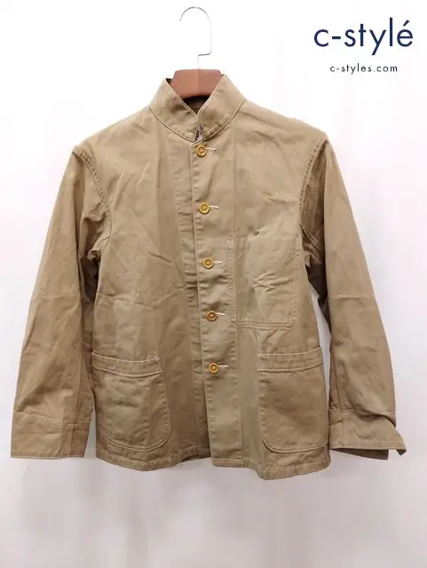 45R フォーティファイブアール チノジャケット 1 ベージュ系 8011049 綿100% 日本製