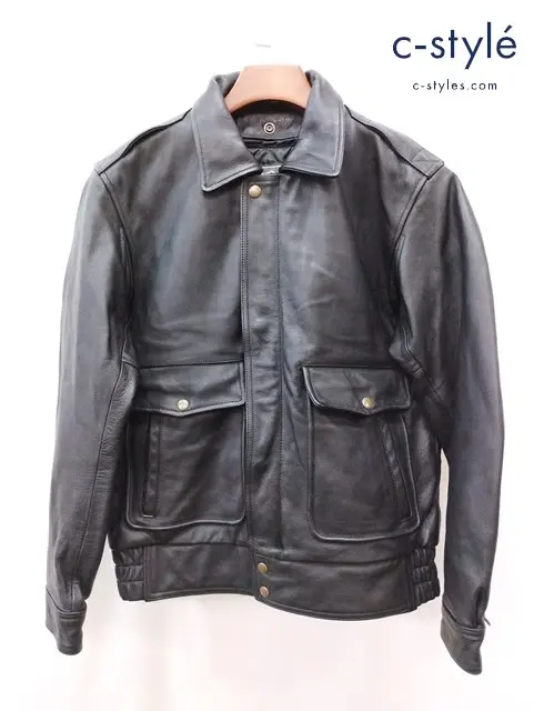 KADOYA カドヤ K’S LEATHER レザージャケット LL ブラック