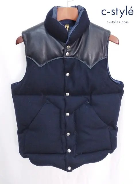 ROCKY MOUNTAIN FEATHER BED ロッキーマウンテンフェザーベッド ダウンベスト 38 ブラック 450-442-05