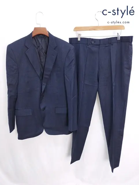 Brooks Brothers ブルックスブラザーズ スーツ 上下セット 42REG 36W ネイビー 2B Tollegno1900 セットアップ