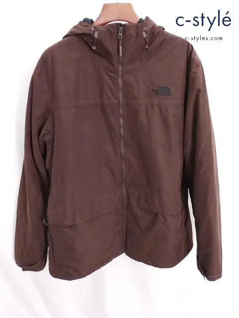 THE NORTH FACE ノースフェイス キャニオンランズトリクライメイト XL ブラウン NF0A2TC6 ジップアップ