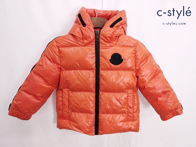 MONCLER モンクレール IDIL ダウンジャケット 6anni(115cm) オレンジ キッズ 男の子 女の子