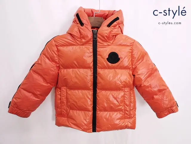 MONCLER モンクレール IDIL ダウンジャケット 6anni(115cm) オレンジ キッズ 男の子 女の子
