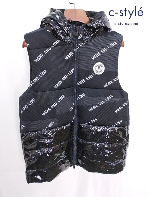 MARK&LONA マークアンドロナ Quantom Down Vest 50 ブラック MLM-1C-AD04