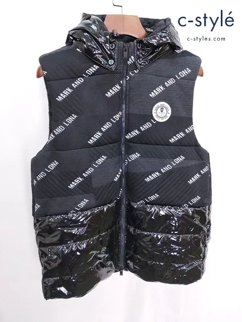 MARK&LONA マークアンドロナ Quantom Down Vest 50 ブラック MLM-1C-AD04