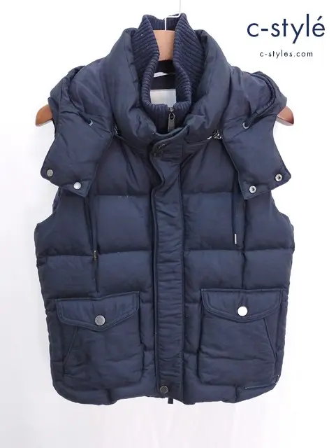 TATRAS タトラス ダウンベスト 02 ネイビー MTA14A4224