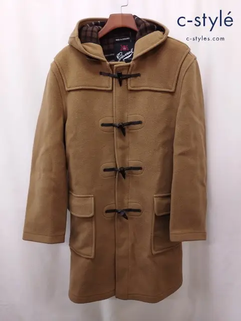 GLOVERALL グローバーオール ダッフルコート GB USA40 ベージュ STR01