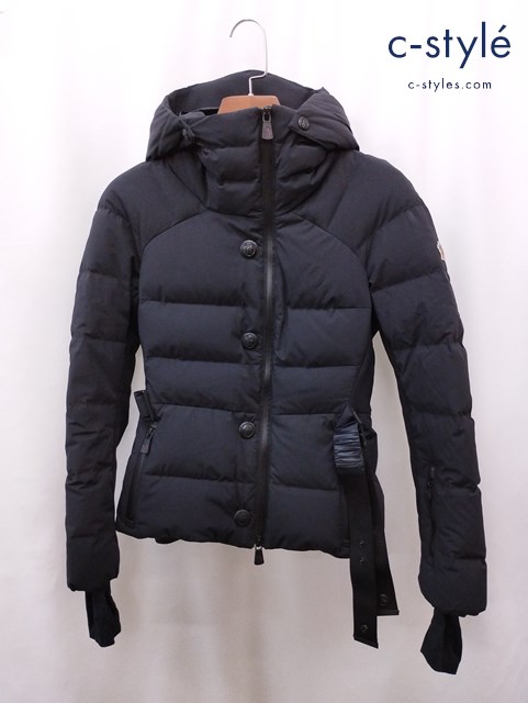 MONCLER モンクレール グルノーブルギアナ ダウンジャケット 1 ブラック D20984534585 53861 レディース
