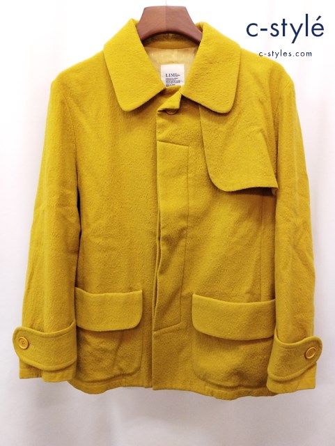 LIMI feu リミフゥ マスタードウールコート S イエロー系 LJ-J03-107 レディース