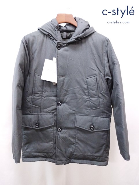 MACKINTOSH PHILOSOPHY ダウンジャケット 38 グレー H1F39-472-05 ジップアップ フード