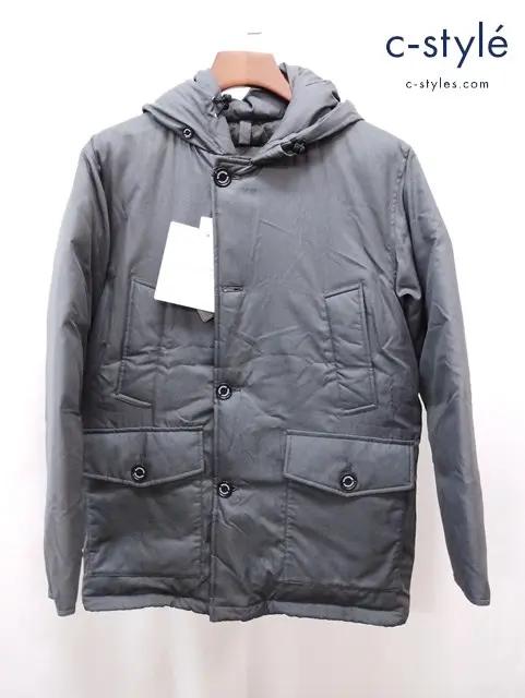 MACKINTOSH PHILOSOPHY ダウンジャケット 38 グレー H1F39-472-05 ジップアップ フード