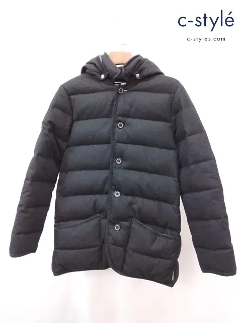 TRADITIONAL WEATHERWEAR トラディショナルウェザーウェア ダウンジャケット 38 ブラック 142AP-7842BB