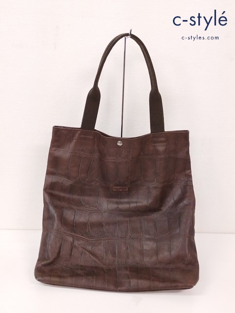 DANIEL&BOB ダニエルアンドボブ トートバッグ ブラウン ストラップ ポーチ付き