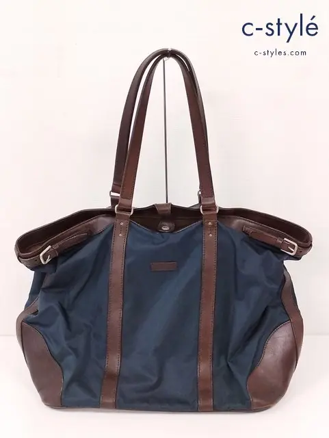 DANIEL&BOB ダニエルアンドボブ トートバッグ ブルー系×ブラウン