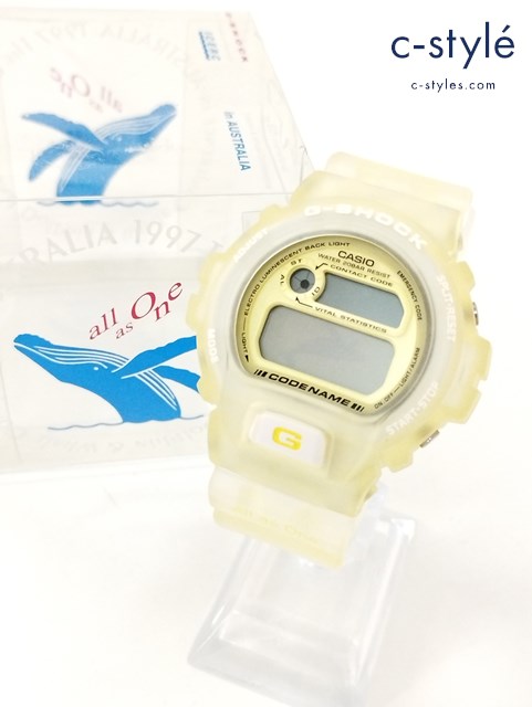 CASIO カシオ 腕時計 クリア G-SHOCK 1441 DW-6910K イルクジ クウォーツ 第7回イルカクジラ会議