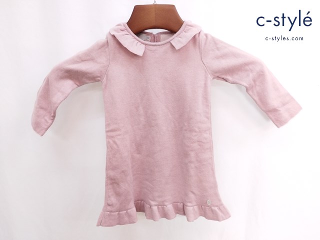 baby Dior ベビーディオール ワンピース 12 ピンク 5EBM34DRSY カシミヤ キッズ 女の子