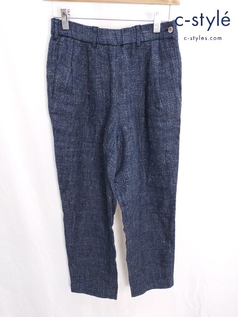 45R フォーティーファイブアール パンツ 1 インディゴ 5066040 リネン レディース