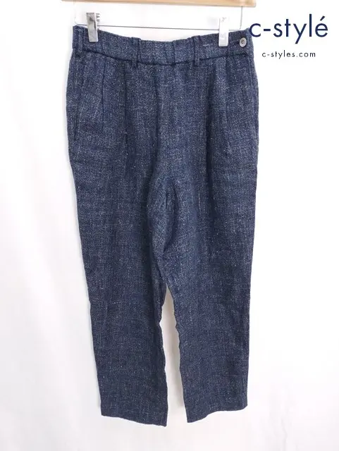 45R フォーティーファイブアール パンツ 1 インディゴ 5066040 リネン レディース