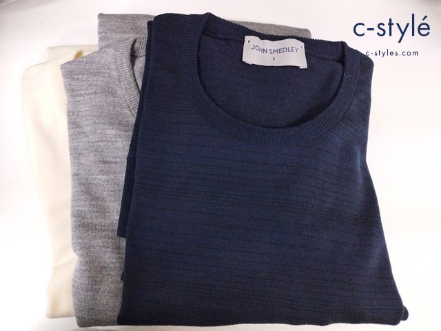 JOHN SMEDLEY ジョンスメドレー セーター 36 S ニット 長袖 計3点