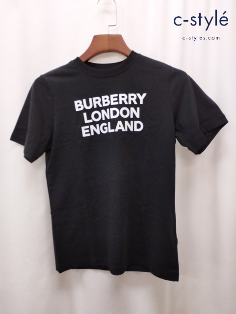 BURBERRY バーバリー ロゴTシャツ 半袖 14Y 164cm ブラック キッズ 男の子 女の子