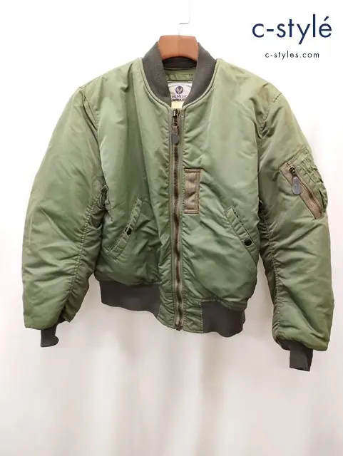 BUZZ RICKSON’S バズリクソンズ MA-1 フライトジャケット 40 グリーン系 M11130