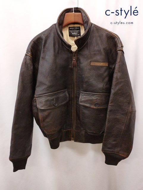 AVIREX アヴィレックス G-1 フライトジャケット S ブラウン 7823 ミリタリージャケット