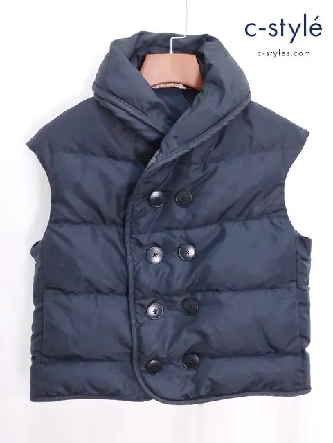 45R フォーティーファイブアール ダウンベスト 2 ネイビー系 ダブルボタン