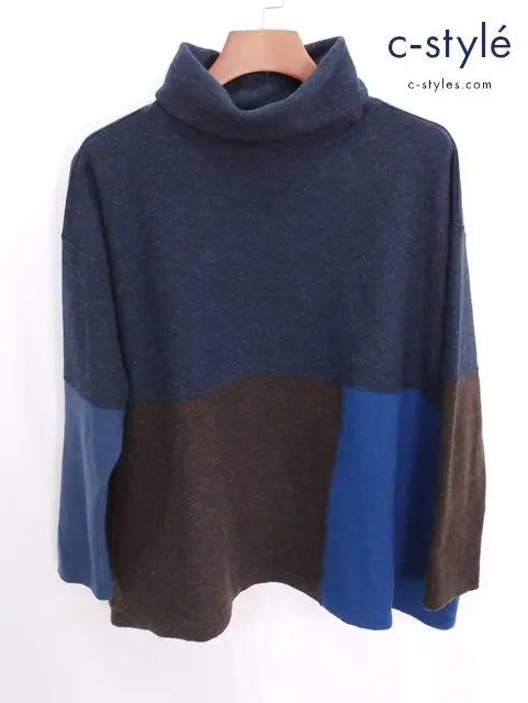 45R フォーティーファイブアール ニット 0 マルチカラー タートルネック ウール100% 5118047