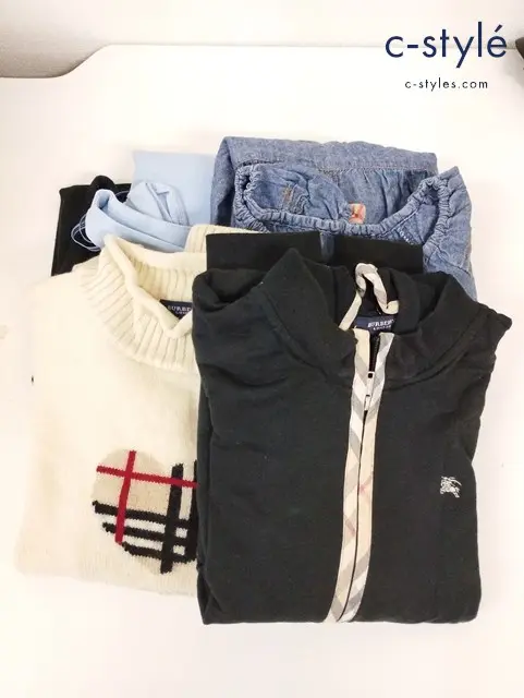 BURBERRY LONDON バーバリーロンドン ワンピース シャツ 他 150A 120A 130A 160A キッズ 女の子 計5点