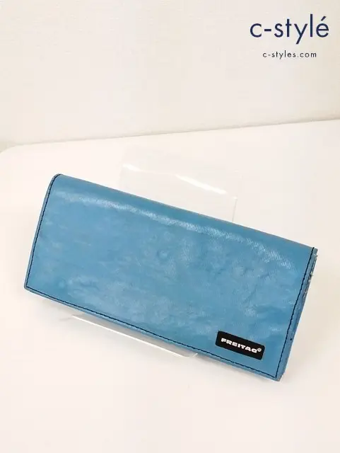 FREITAG フライターグ CAROLINE F555 長財布 ブルー系 ウォレット