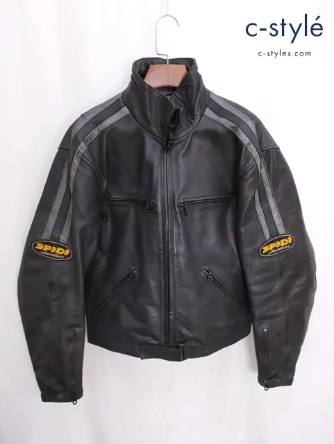 SPIDI スピーディー シングルライダース 50 ブラック P04 レザー バイクウェア
