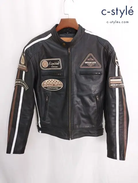 DEGNER デグナー ヴィンテージレザージャケット M ブラック レザー