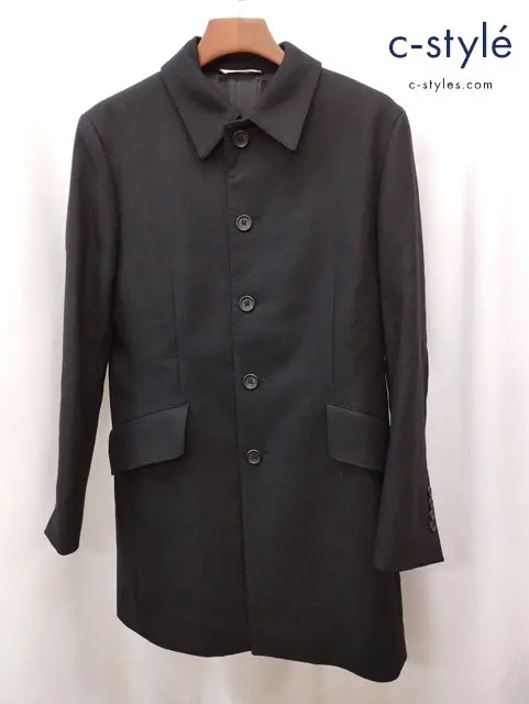 Paul Smith Collection ポールスミスコレクション ウールステンカラーコート M ブラック PC-SL-83548