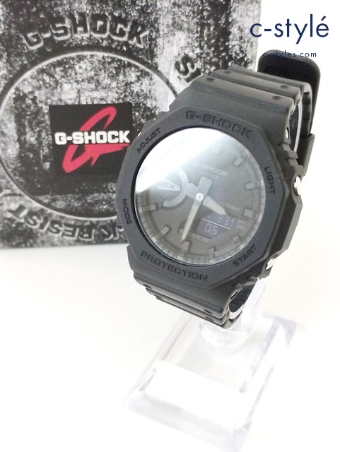 CASIO カシオ 腕時計 Quartz クォーツ G-SHOCK ブラック GA-2100-1A1ER 5611 B8213N