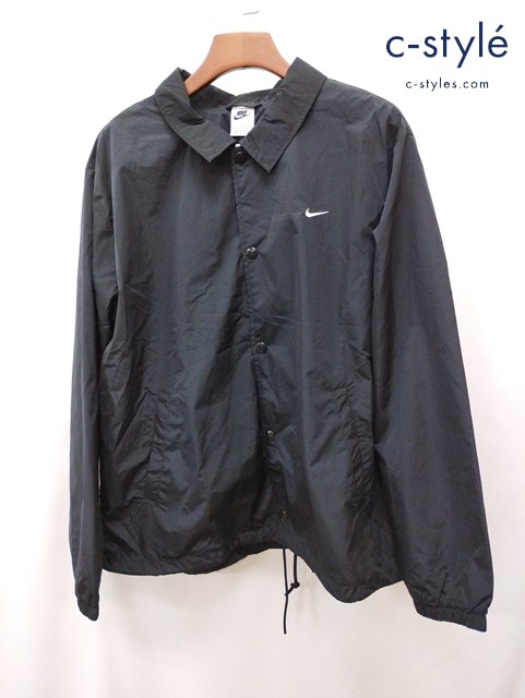 NIKE ナイキ コーチジャケット 2XL ブラック DQ5006-010 ウィンドブレーカー トラックジャケット