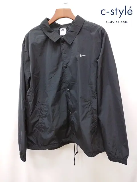 NIKE ナイキ コーチジャケット 2XL ブラック DQ5006-010 ウィンドブレーカー トラックジャケット