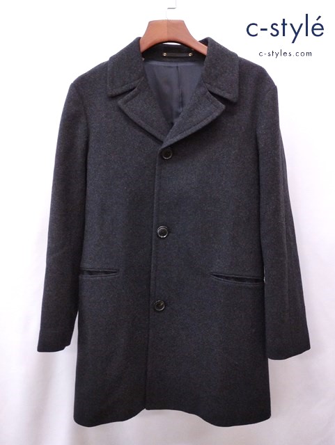Paul Smith ウールコート M チャコールグレー PF-MV-45424 ウール100％