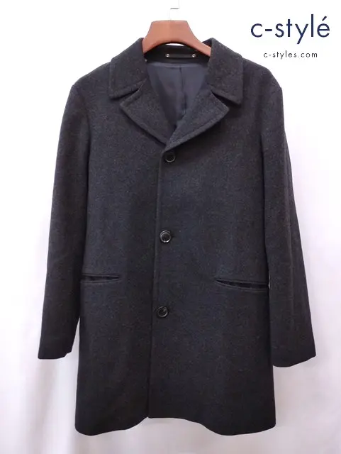 Paul Smith ウールコート M チャコールグレー PF-MV-45424 ウール100％