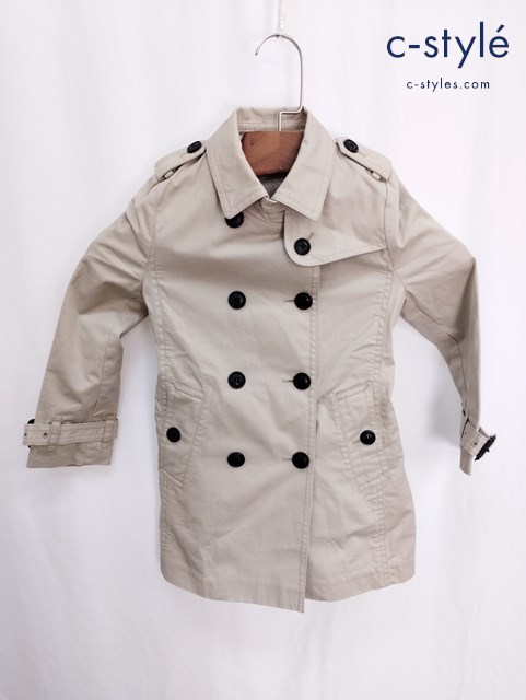 BURBERRY バーバリー トレンチコート 4Y 104cm ベージュ キッズ 女の子