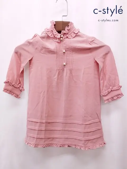 GUCCI グッチ ワンピース ブラウスワンピース 4 ピンク キッズ 女の子