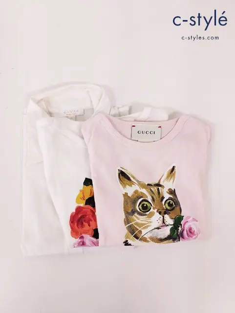 GUCCI グッチ 長袖Tシャツ ブラウス 36 5 キッズ 女の子 計3点
