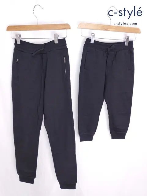 DOLCE & GABBANA ドルチェ＆ガッバーナ スウェットパンツ 5 11/12 ブラック キッズ 女の子 男の子