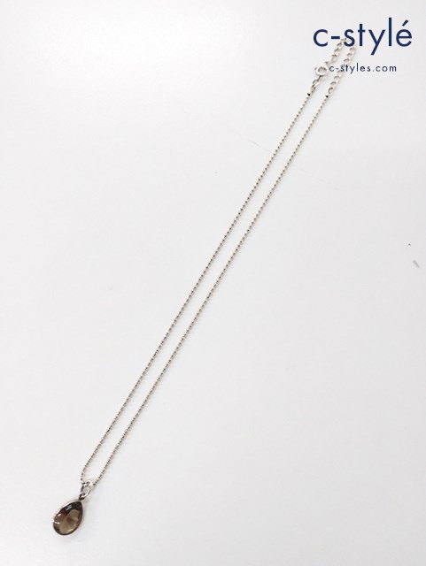 agete アガット トパーズシルバーネックレス シルバー レディース