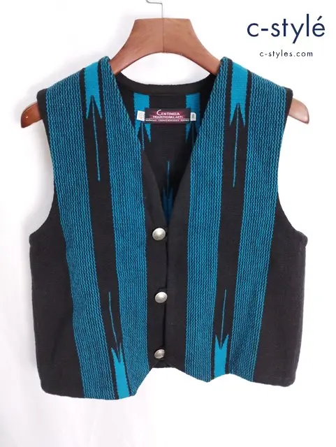 CENTINELA センチネラ チマヨベスト 36 ブルー系