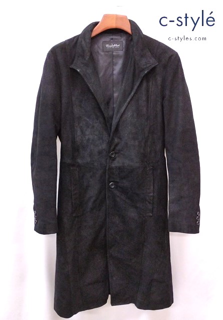 TORNADO MART トルネードマート ゴートバフィングスタンドコート L ブラック 631-9214006 やぎ革